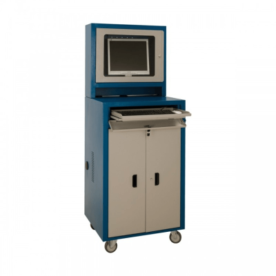 Rack industrial para pc com 1 gaveta RPCV 05
